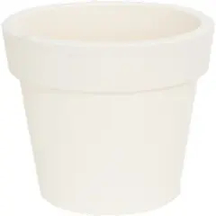Plastic pot Aleana Gamma 32x27cm white rose 12 L