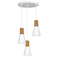 Hanger Luminex 1984 Edmon 3 E27 15W white