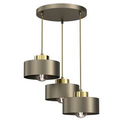 Hanger Luminex 9927 MARTI 3 E27 Gold
