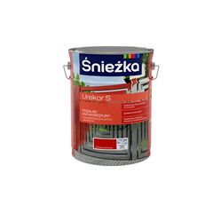 Грунт антикоррозионный для металла Sniezka Urekor S красный 5 л