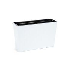 Flower pot Lamela WERBENA 19x56cm 12l white