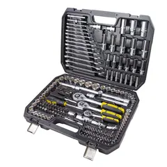 Bit and socket set Topmaster 339207 1/4" 3/8" 1/2" 216 pcs