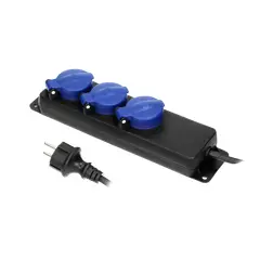 Удлинитель ORNO 3х5м 3x1.5мм Schuko IP44