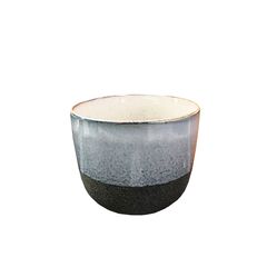 Pot ceramic Mega Collections Duet Egg Pot Blue D17.5H14
