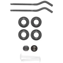 Mounting kit for sectional radiator KFA 1"x1/2" graphite