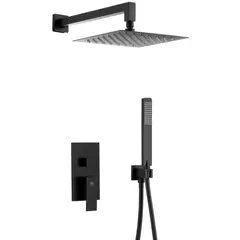 Shower system built in KFA Logon Black