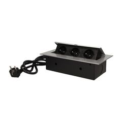 Extender block ORNO 3 16A Schuko IP20 1372/G