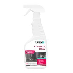 Cleaning agent for stainless steel objects NEFY