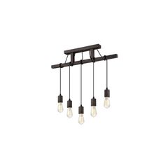 Люстра Lamkur LEON LM 5.97 Wenge 5xE27 60W