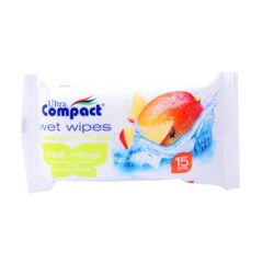 სველი ხელსახოცები Ultra Fruit 15 ც