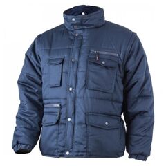 Insulated jacket with detachable sleeves Coverguard Polena 5PSLB XXL blue