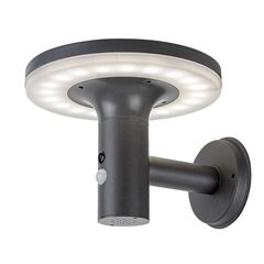 Luminaire with solar cells and motion sensor Rabalux Alaska LED 10W 4000K IP44 77017