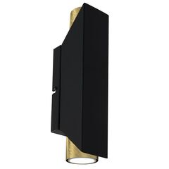 Бра Luminex 2 Wall черный латунь 3114