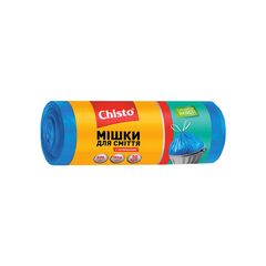 Пакеты для мусора с тесьмой Chisto Strong 60 л