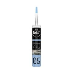 სილიკონი სამზარეულოს და აბაზანის Selsil SEL50-5196 280 მლ თეთრი