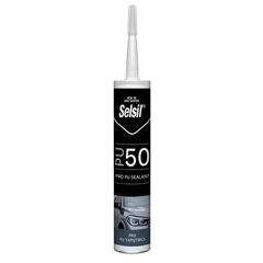 წებო ჰერმეტიკი Selsil PU 50 280 მლ ნაცრისფერი