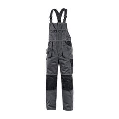Комбинезон рабочая серые с черными вставками American Safety ASOGBS-B L