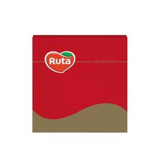 ხელსახოცები Ruta 33x33 20ც 3ფენიანი არომატიზირებული წითელი 1676