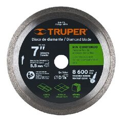 ალმასის დისკი Truper Continuous DID-170 180 მმ