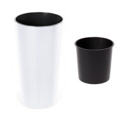Flower pot LAMELA Donica LILIA 400 - biały 29.5 L