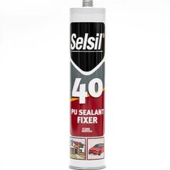 ჰერმეტიკი ავტომობილის Selsil PU Sealant Fixed 40 300 მლ