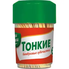 Зубочистки бамбуковые MELOCHI ZHIZNI 250 шт