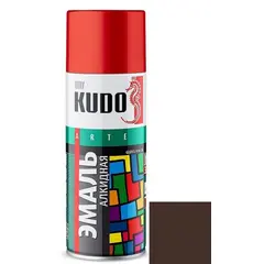ემალი უნივერსალური Kudo KU-1012 Ral 8017 ყავისფერი 520 მლ