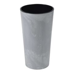 Горшок цветочный серый Lamela LILIA ECO 12,5 л