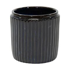 ქოთანი კერამიკული Mega Collections Hamlet Cylinder Night D25H25