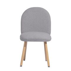 სკამი grey TIFFANY GREY 50x60x87 სმ