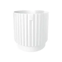 ქოთანი ყვავილის FORM PLASTIC Mika Cyli Petit Eco Recycled 14 white