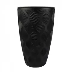 ქოთანი ყვავავილის FORM PLASTIC Flow Slim 40 deep black (4730-084)