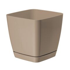 Пластиковый горшок FORM PLASTIC Toscana square 0730-002 Ø11 латте