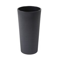 ქოთანი ყვავილის Lamela LILIA ECO 250 jumper 9,5ლ ანტრაციტი