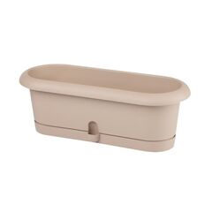 ქოთანი ყვავილის Form-Plastic Cactus box Lotos 40 cafe latt