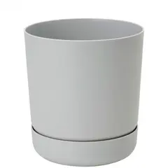 Горшок цветочный FORM PLASTIC Satina 17 платина
