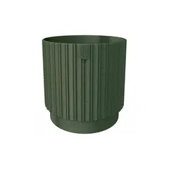 ქოთანი ყვავილის FORM PLASTIC Mika Cyli Petit 18 Eco Wood malachite green