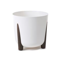 ყვავილის ქოთანი თეთრი Lamela FRIDA 340 round planter
