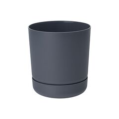 Flower pot FORM PLASTIC Satina 15 anthracite