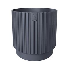 ქოთანი ყვავილის FORM PLASTIC Mika Cyli Petit Eco Recycled 26 anthracite