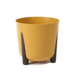 Flower pot Lamela FRIDA 260 yellow