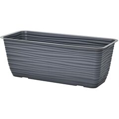 ქოთანი ყვავილის FORM PLASTIC Sahara box with saucer 60 anthracite