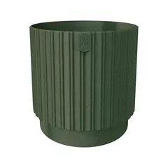 ქოთანი ყვავილის FORM PLASTIC Mika Cyli Petit 26 Eco Wood malachite green