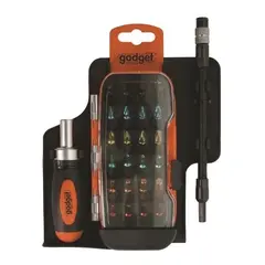Screwdriver-ratchet + set of bits Gadget 225208 26 pcs