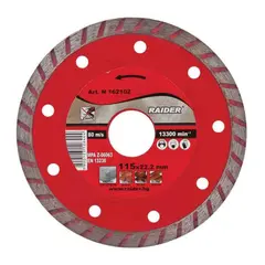 დისკო ალმასის Raider Turbo 180x22.2mm RD-DD07
