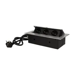 დამაგრძელებელი სამაგიდო ORNO 3 16А Schuko IP20 1372/G