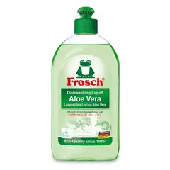 ჭურჭლის სარეცხი გელი ალოე-ვერა FROSCH 500 მლ
