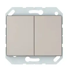 Выключатель без рамки Vilma Express XP 500 2 клавишный шампань