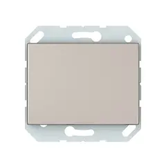 Выключатель проходной без рамки Vilma Express XP 500 P610-010-02 ch 1 клавишный шампань