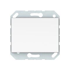 Выключатель проходной без рамки Vilma P610-010-02 ww 1 клавишный белый